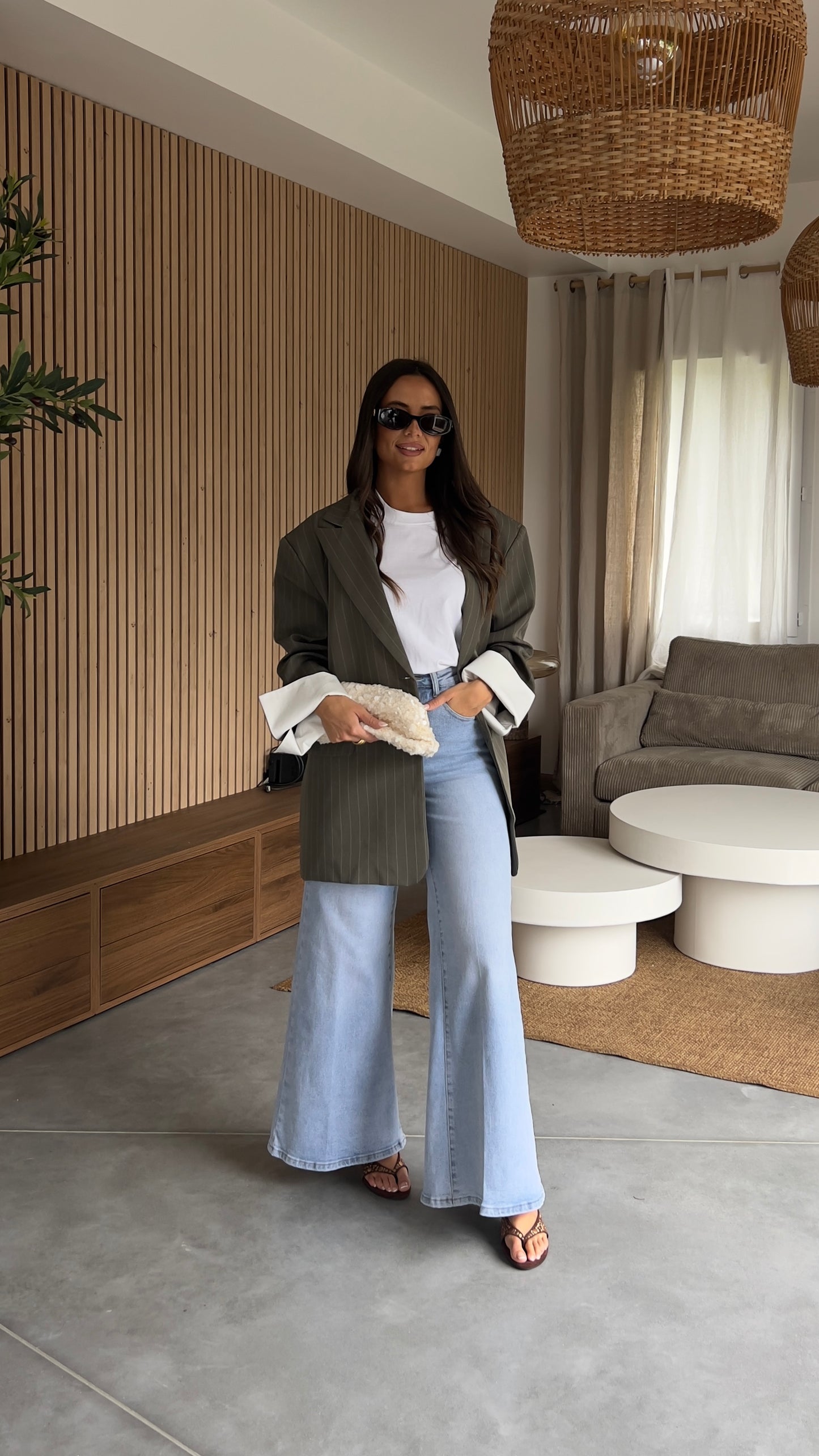 Blazer oversize - kaki