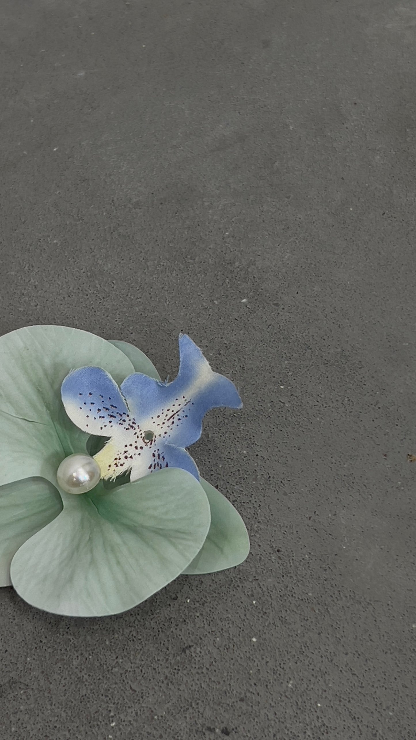Pince à fleurs - bleu