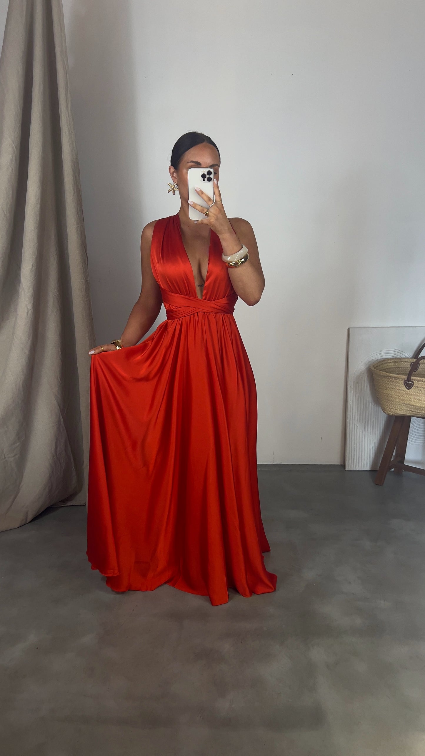 Robe modulable - orange Ibiza
