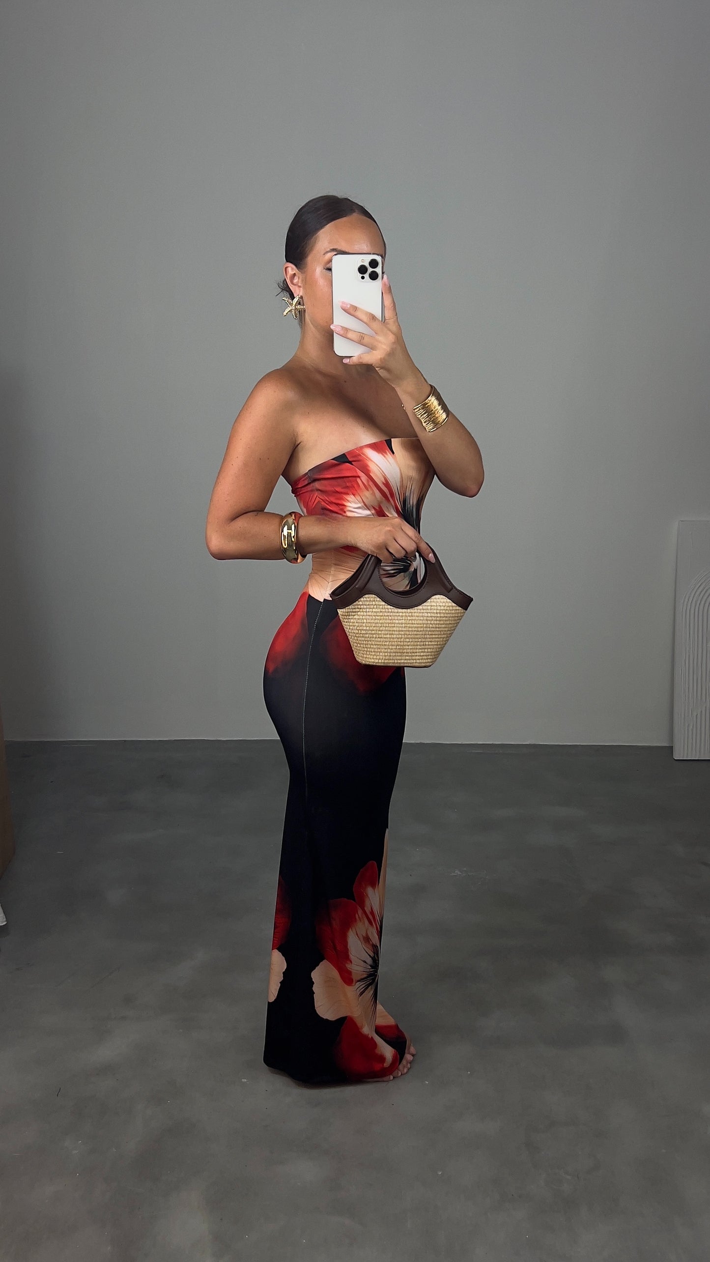 Robe bustier OANA - noire