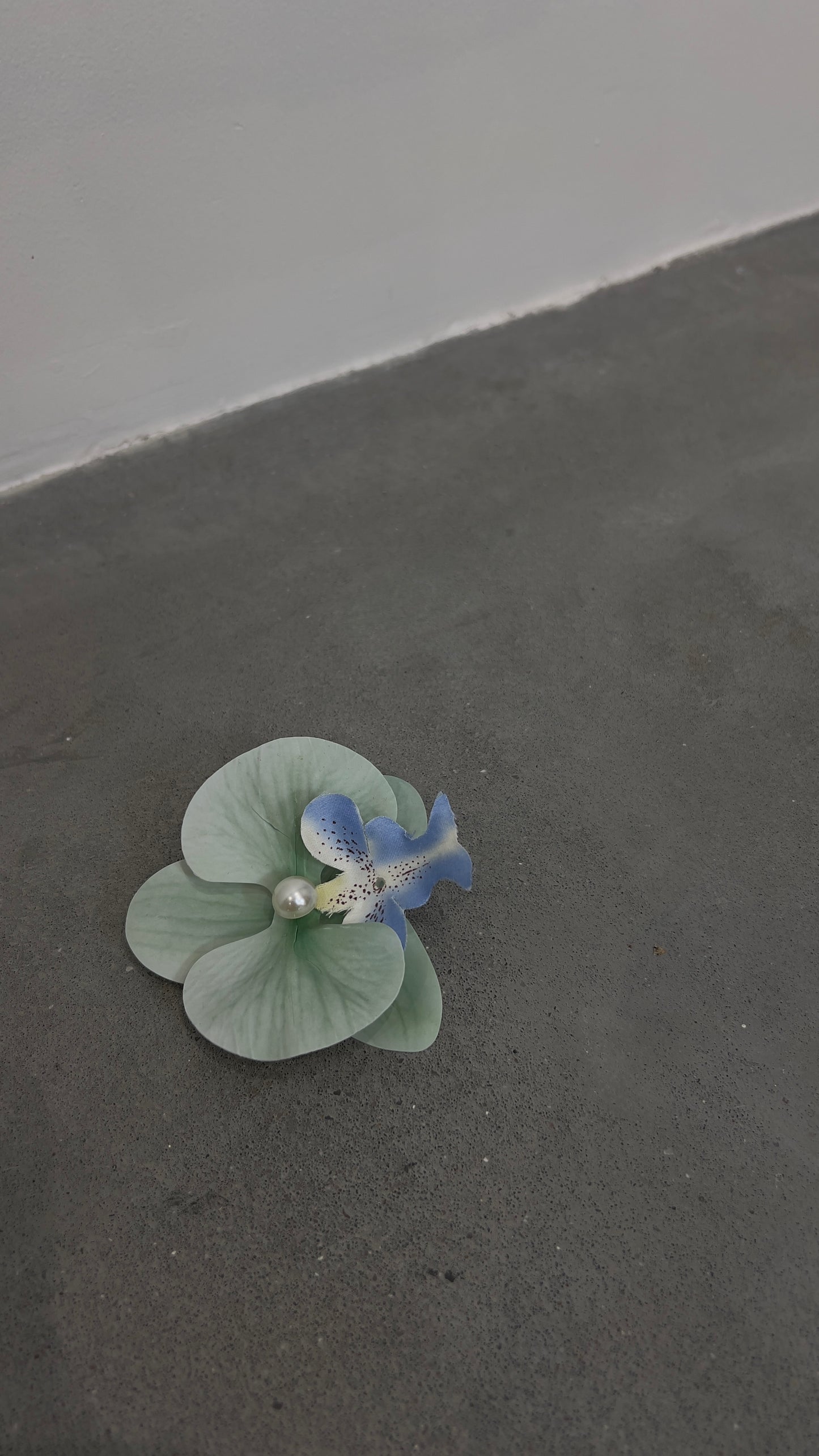 Pince à fleurs - bleu