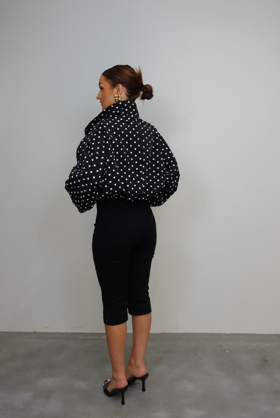 Veste bouffante - pois