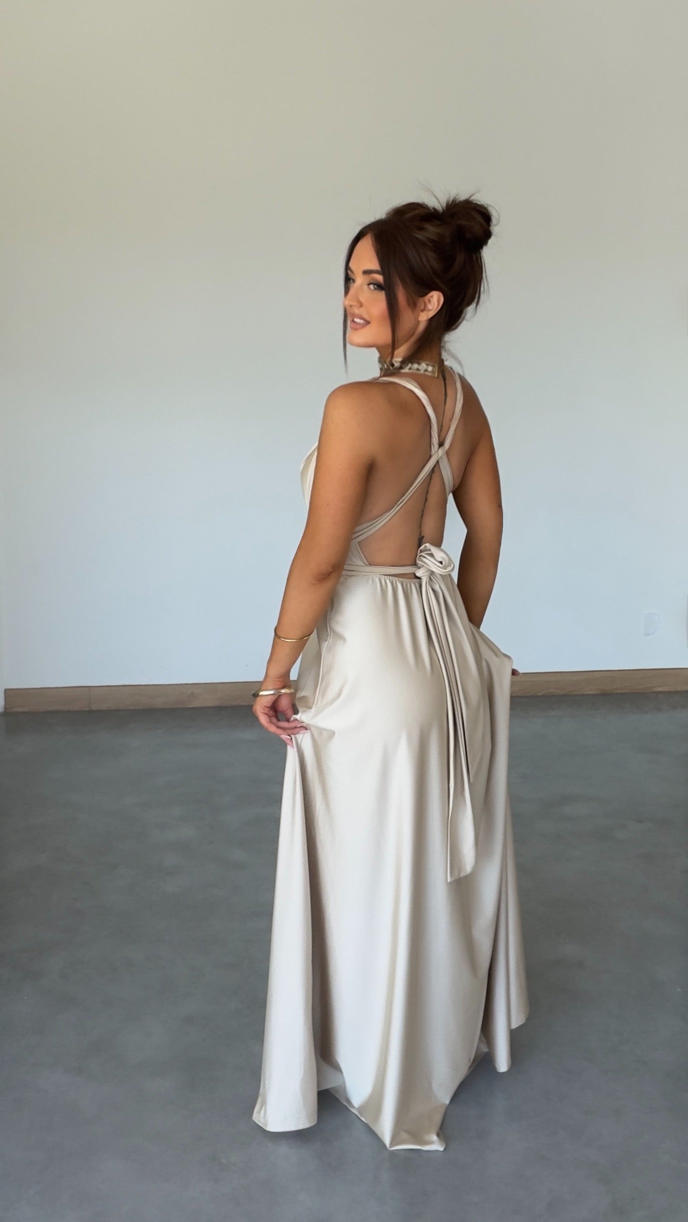 PRECOMAMNDES Robe modulable - champagne (livraison dans 2 semaines)