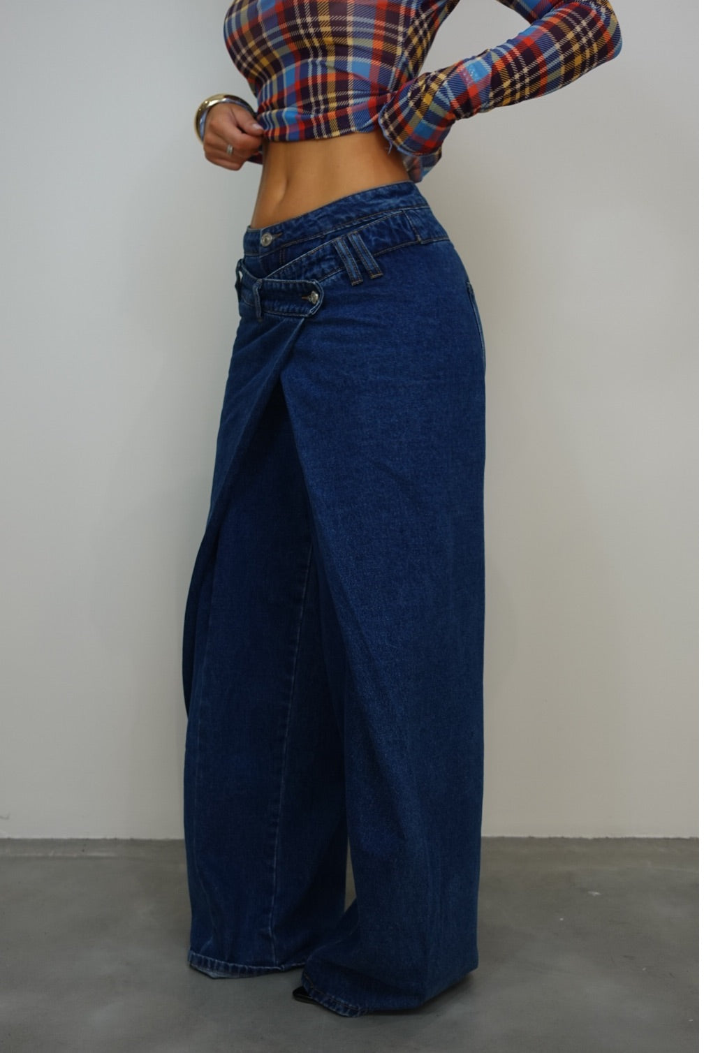 Jeans double épaisseur - brut