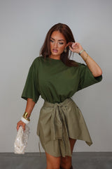 Robe t-shirt chemise