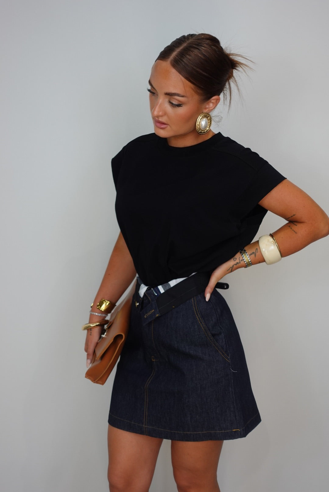 Robe t-shirt - jean