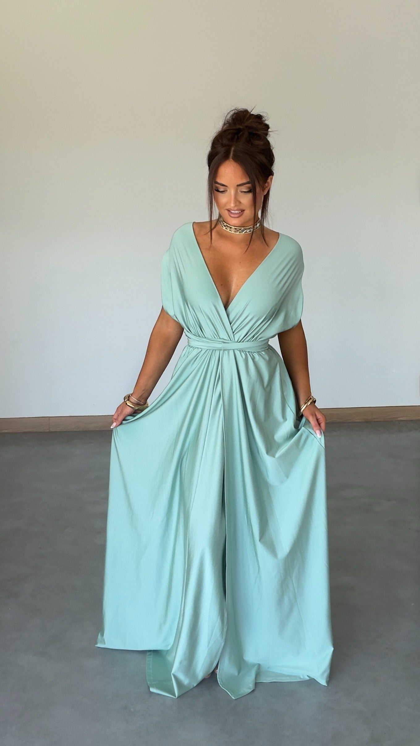 PRECOMMANDES Robe modulable - vert sauge (livraison dans 2 semaines)