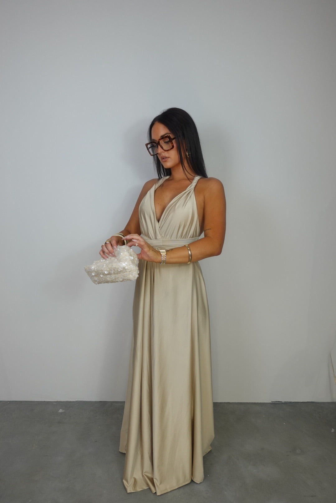PRECOMAMNDES Robe modulable - champagne (livraison dans 2 semaines)