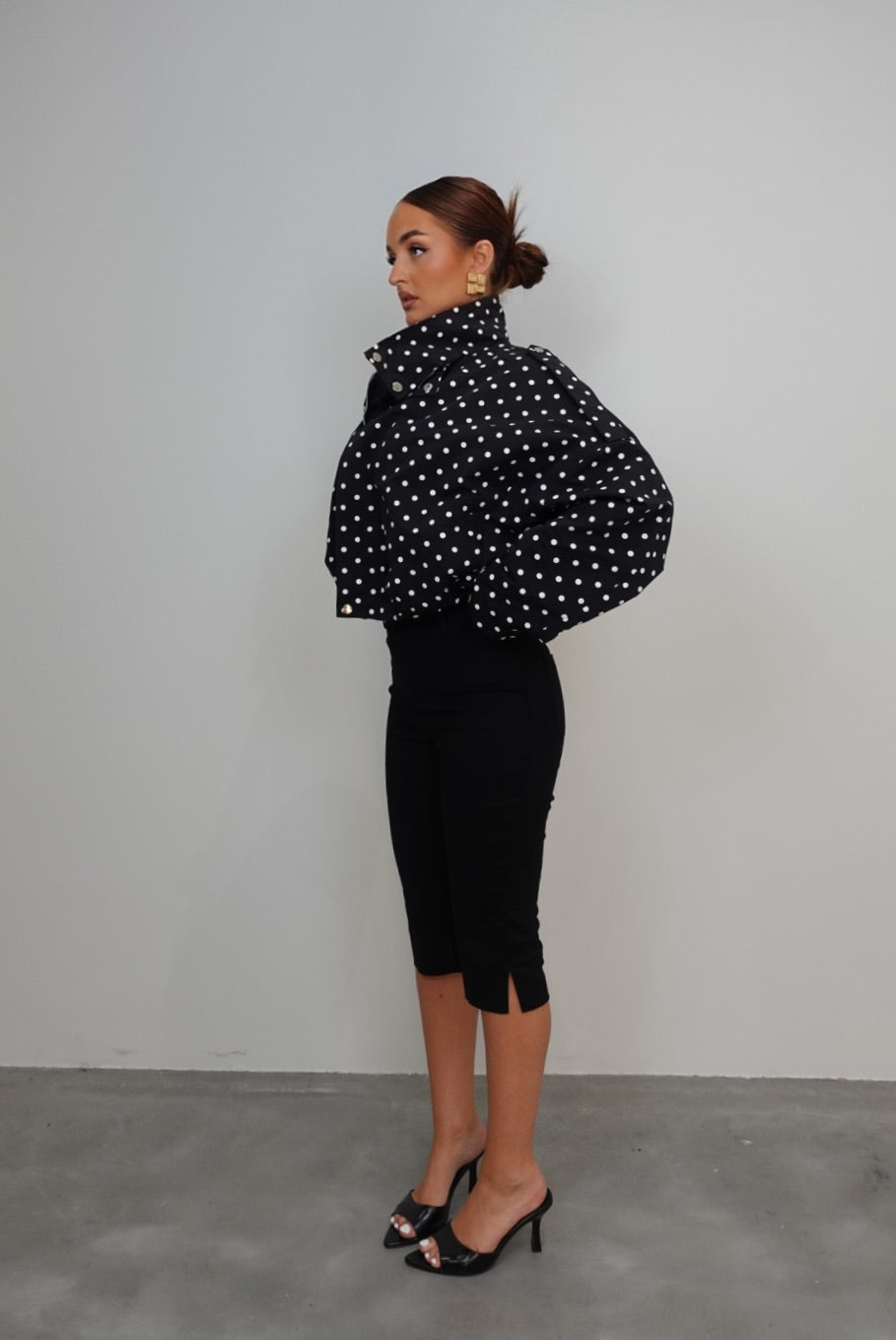Veste bouffante - pois