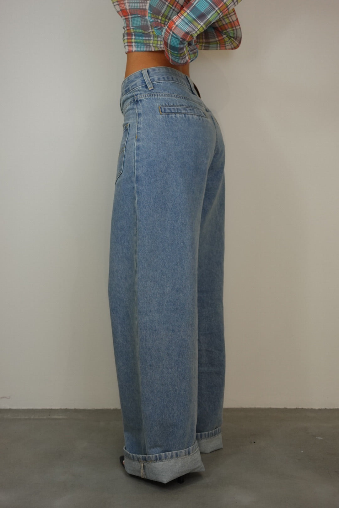 Jeans loose - clair