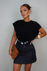 Robe t-shirt - jean