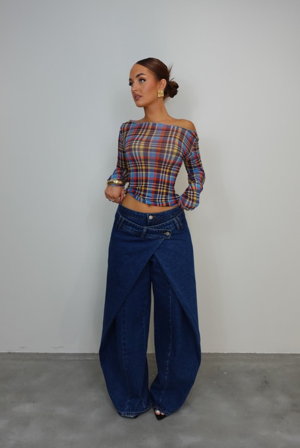 Jeans double épaisseur - brut