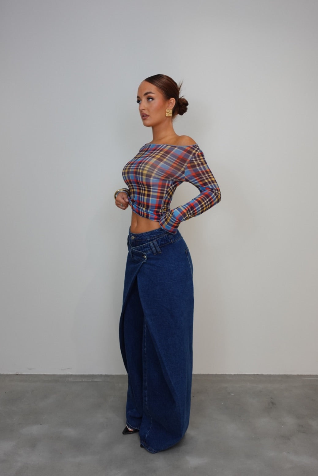 Jeans double épaisseur - brut