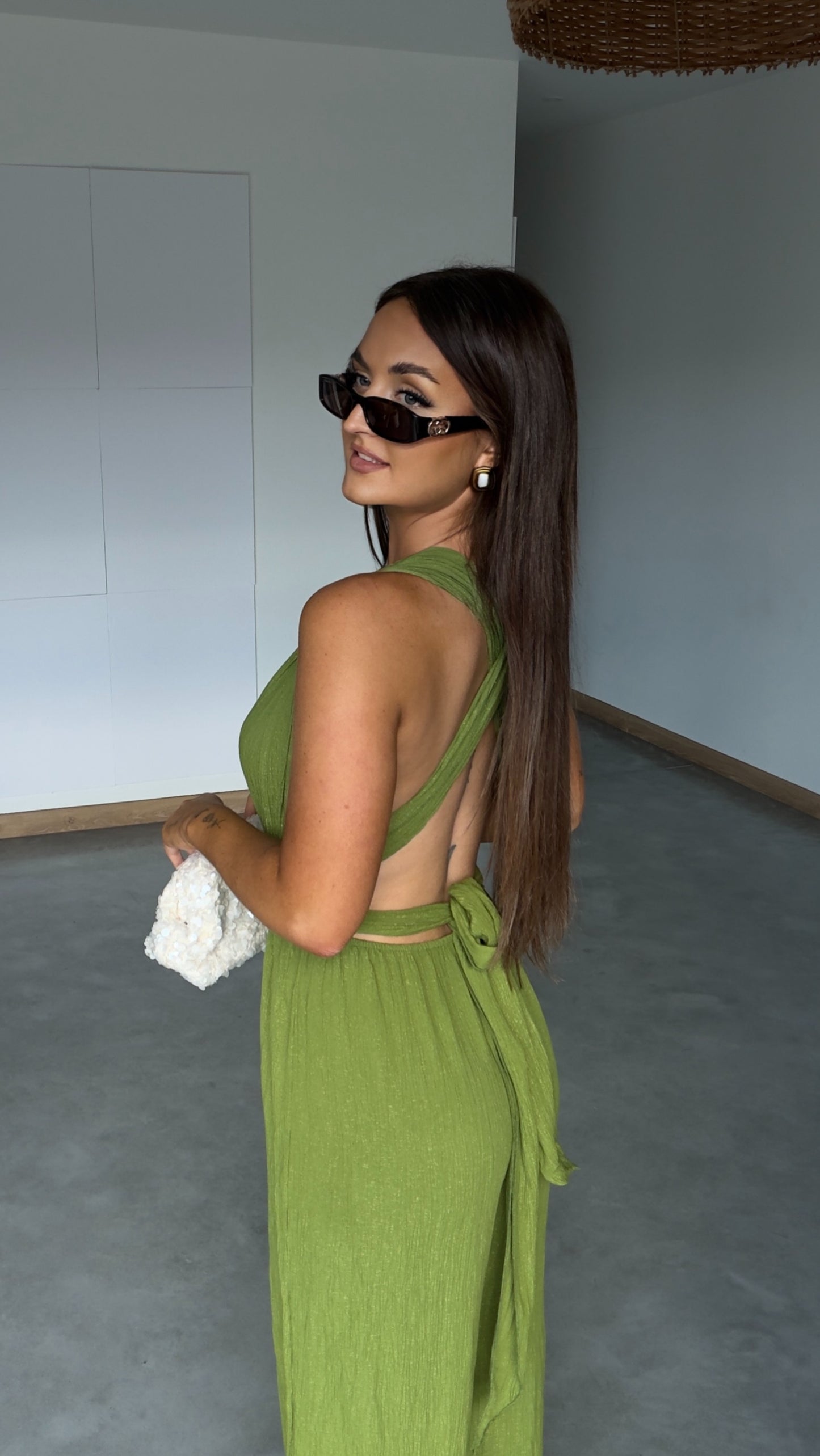 Combinaison modulable - vert olive