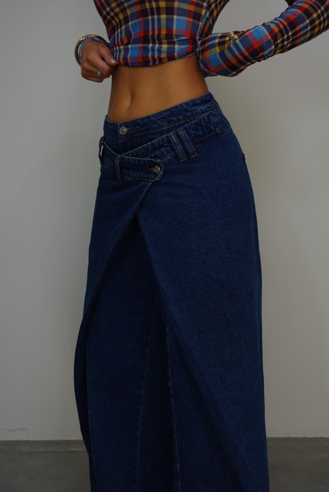 Jeans double épaisseur - brut