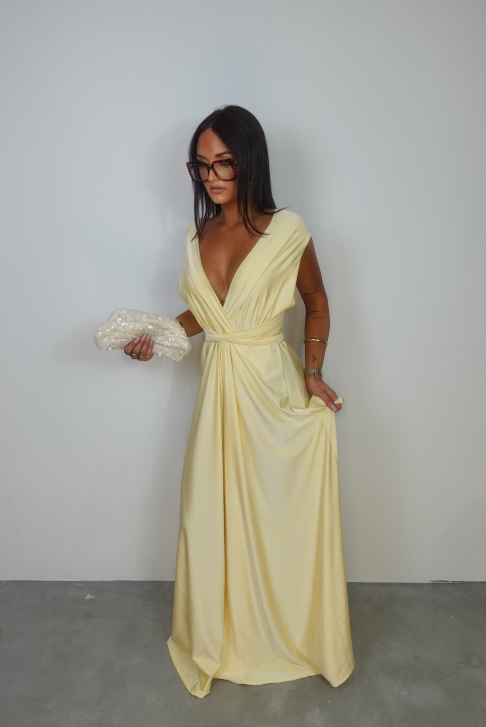 PRÉCOMMANDE Robe modubale - jaune (livraison dans 2 semaines)