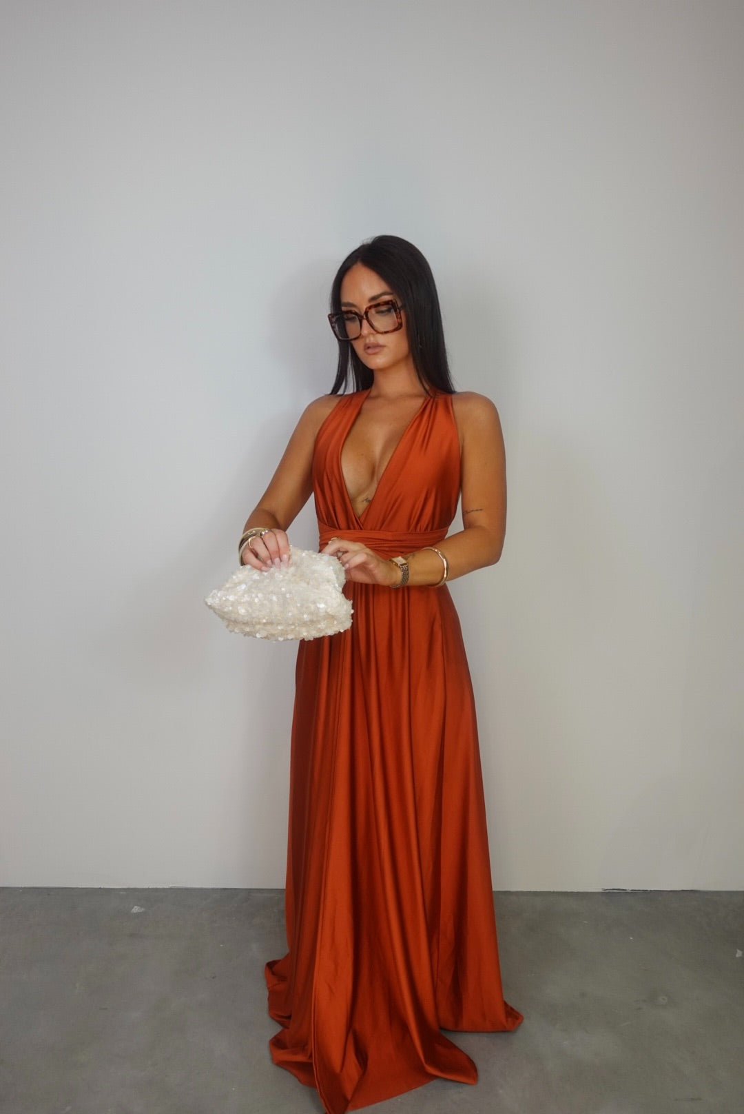 Robe modulable - terracotta