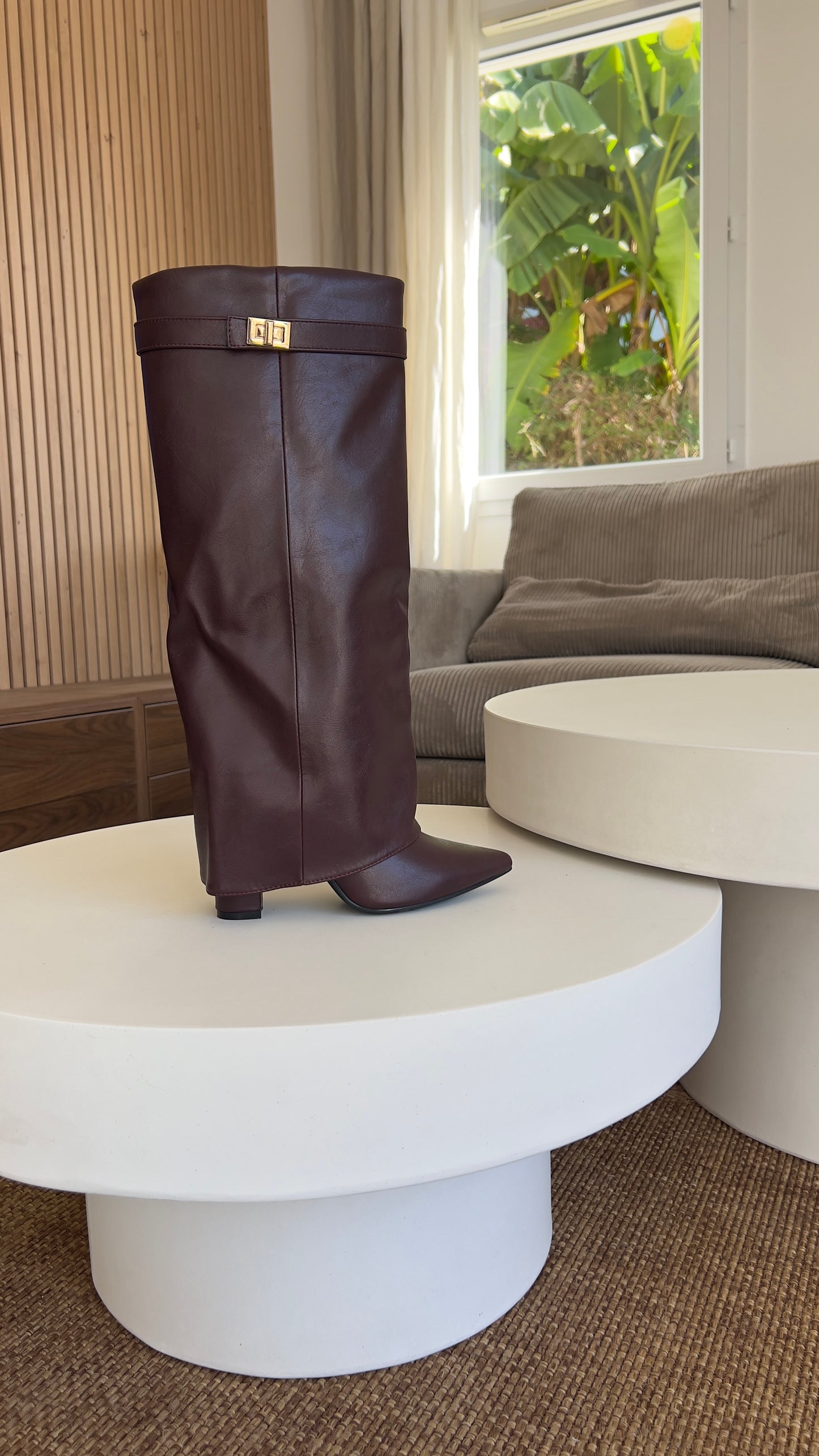 Bottes inspiration - bordeaux