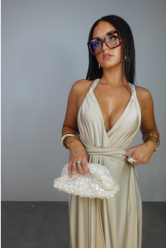 PRECOMAMNDES Robe modulable - champagne (livraison dans 2 semaines)
