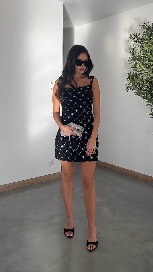 Robe bijoux - noire