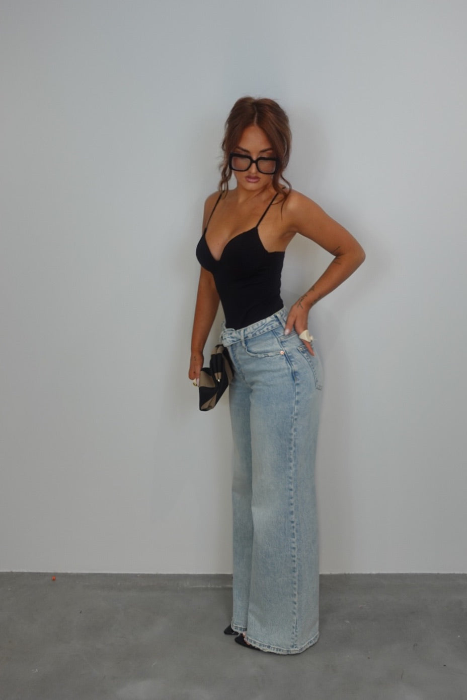 Jeans coupe droite