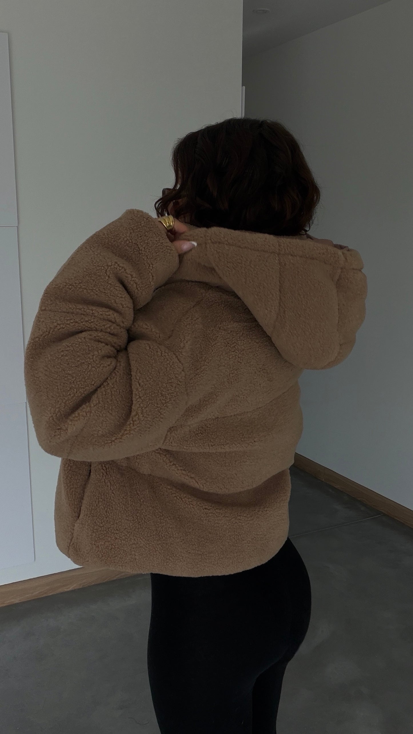 Moumoute courte - camel