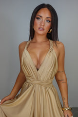 Robe modulable - dorée