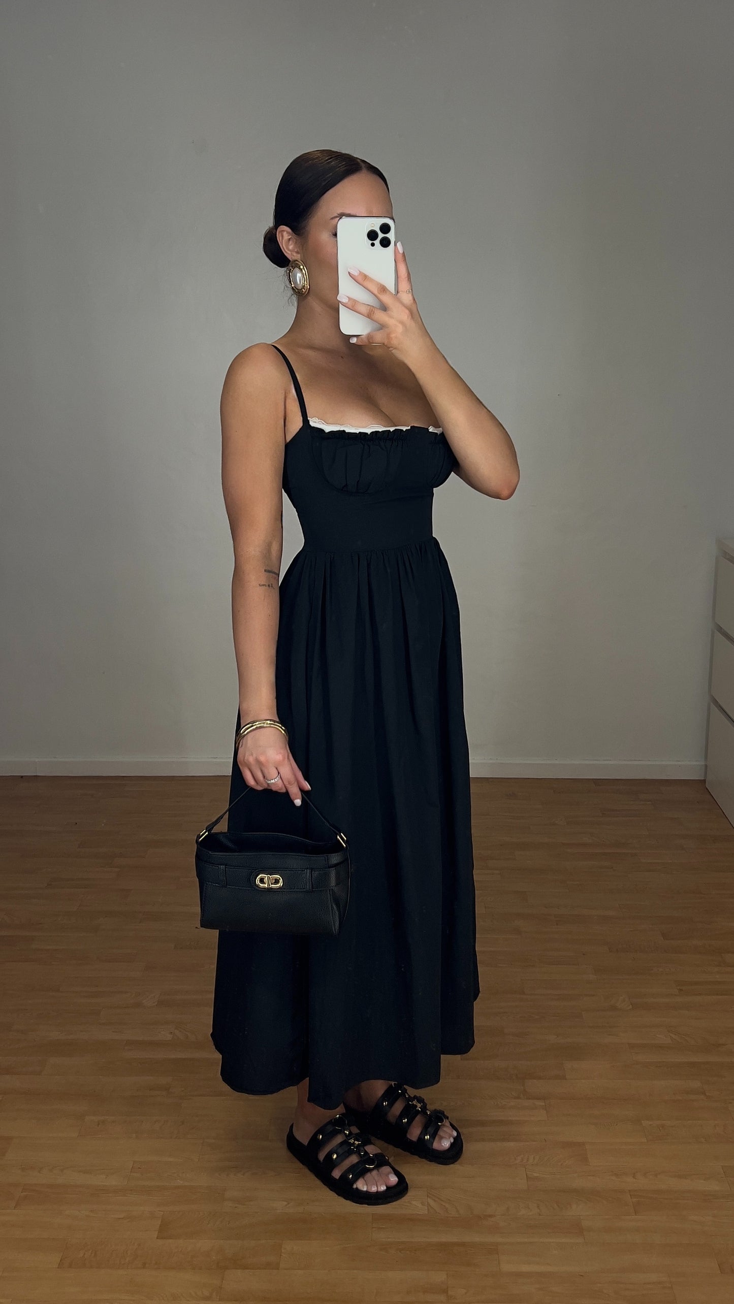 Robe corset - noire