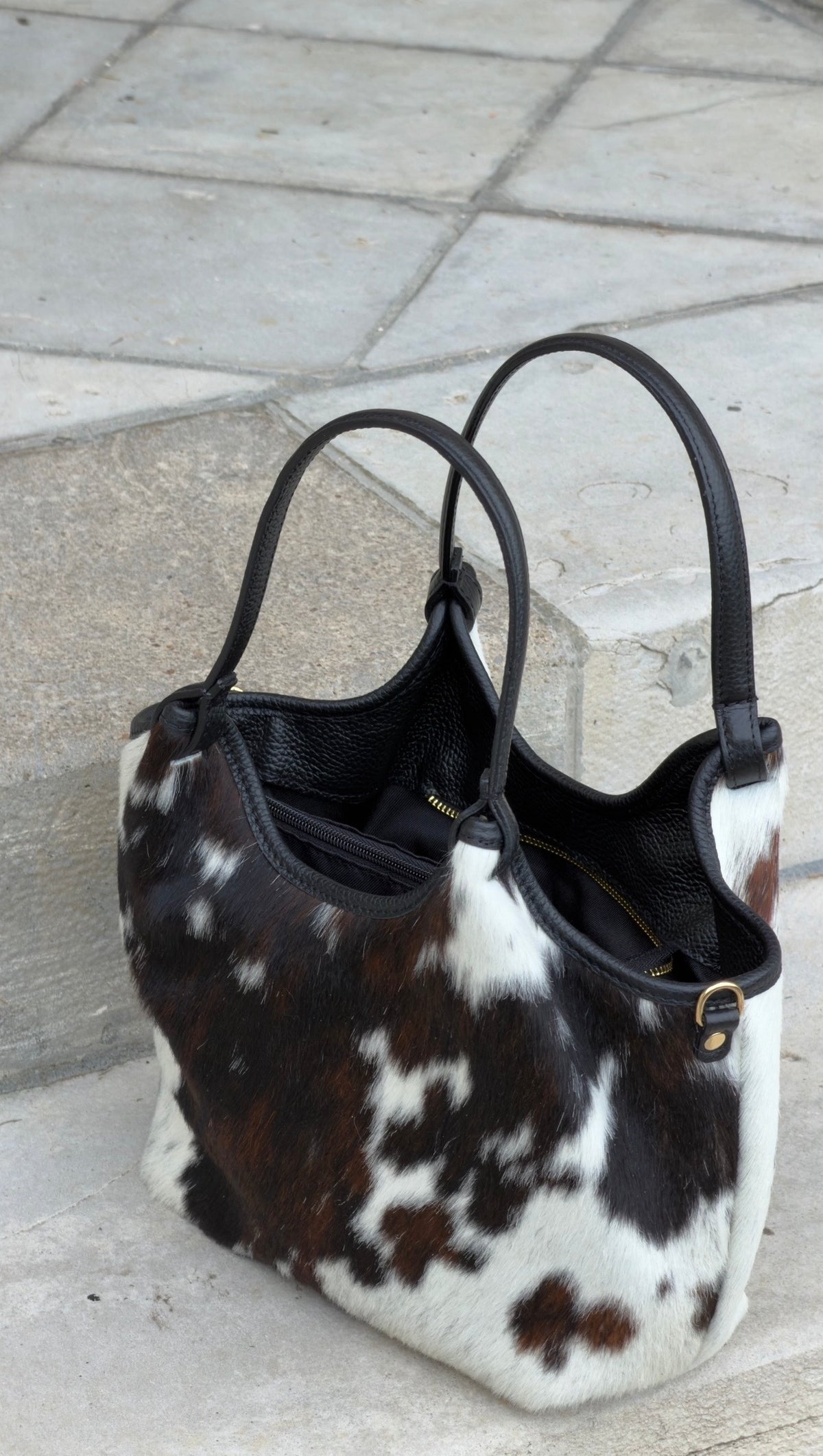 Cowhide leather bag