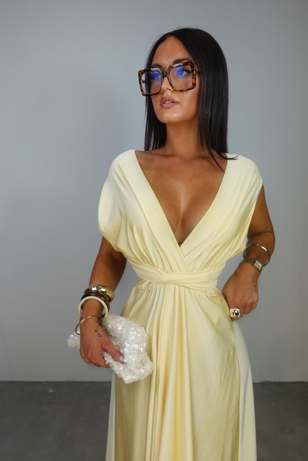 PRÉCOMMANDE Robe modubale - jaune (livraison dans 2 semaines)