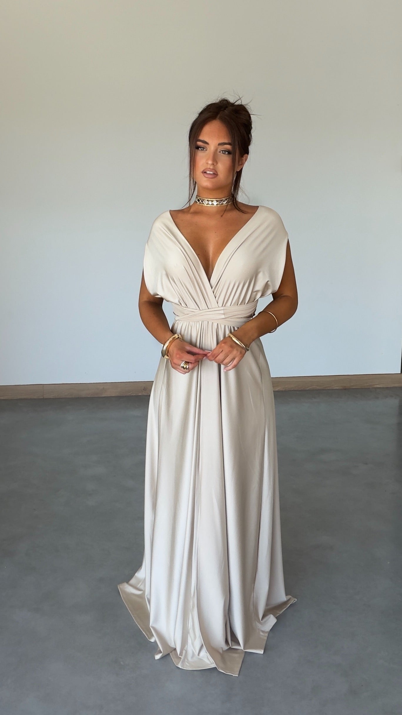 PRECOMAMNDES Robe modulable - champagne (livraison dans 2 semaines)