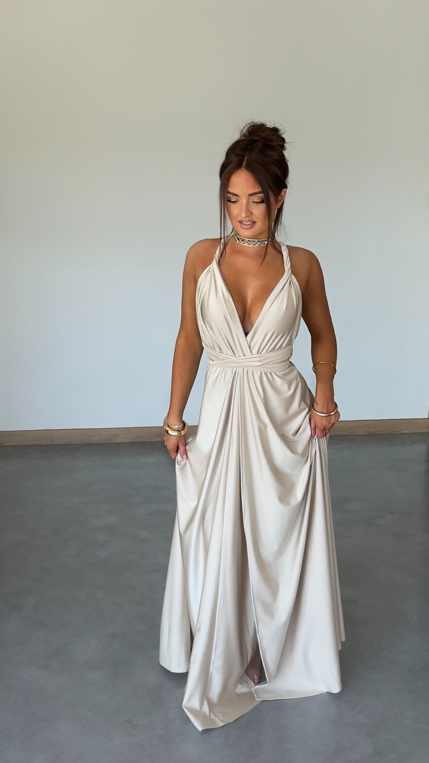 PRECOMAMNDES Robe modulable - champagne (livraison dans 2 semaines)