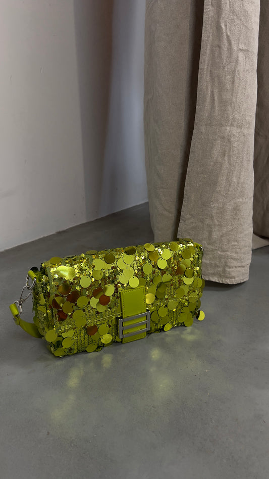 Sac sequin - vert