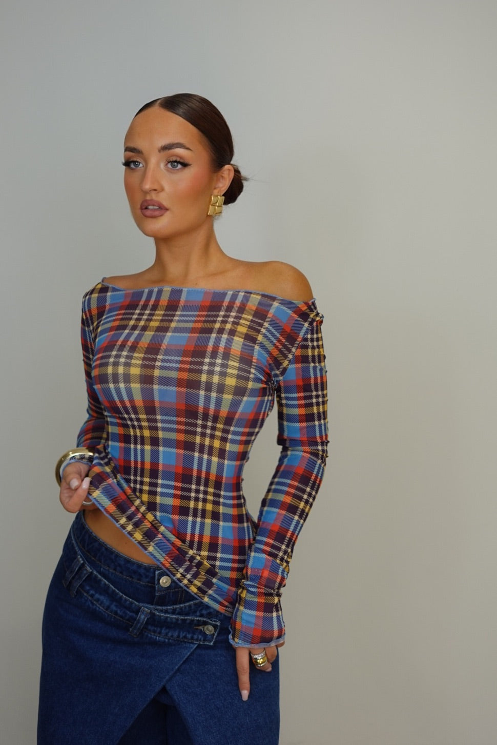 Jeans double épaisseur - brut