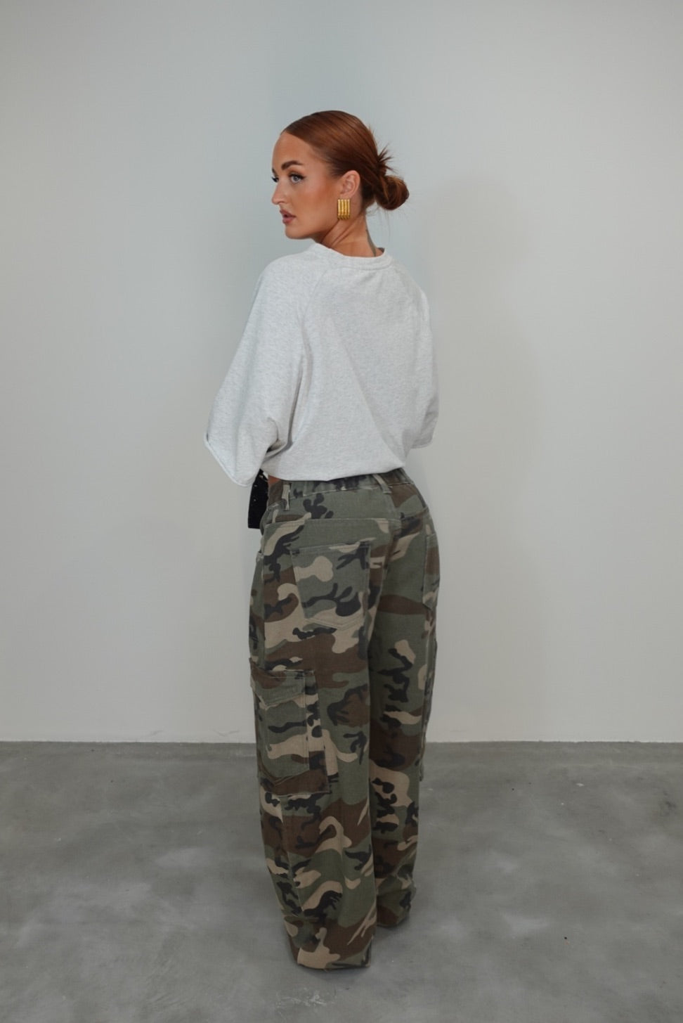 Jean baggy - militaire