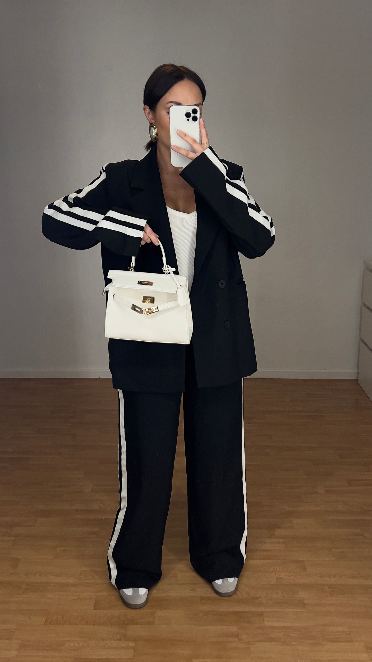 Ensemble bandes - noir