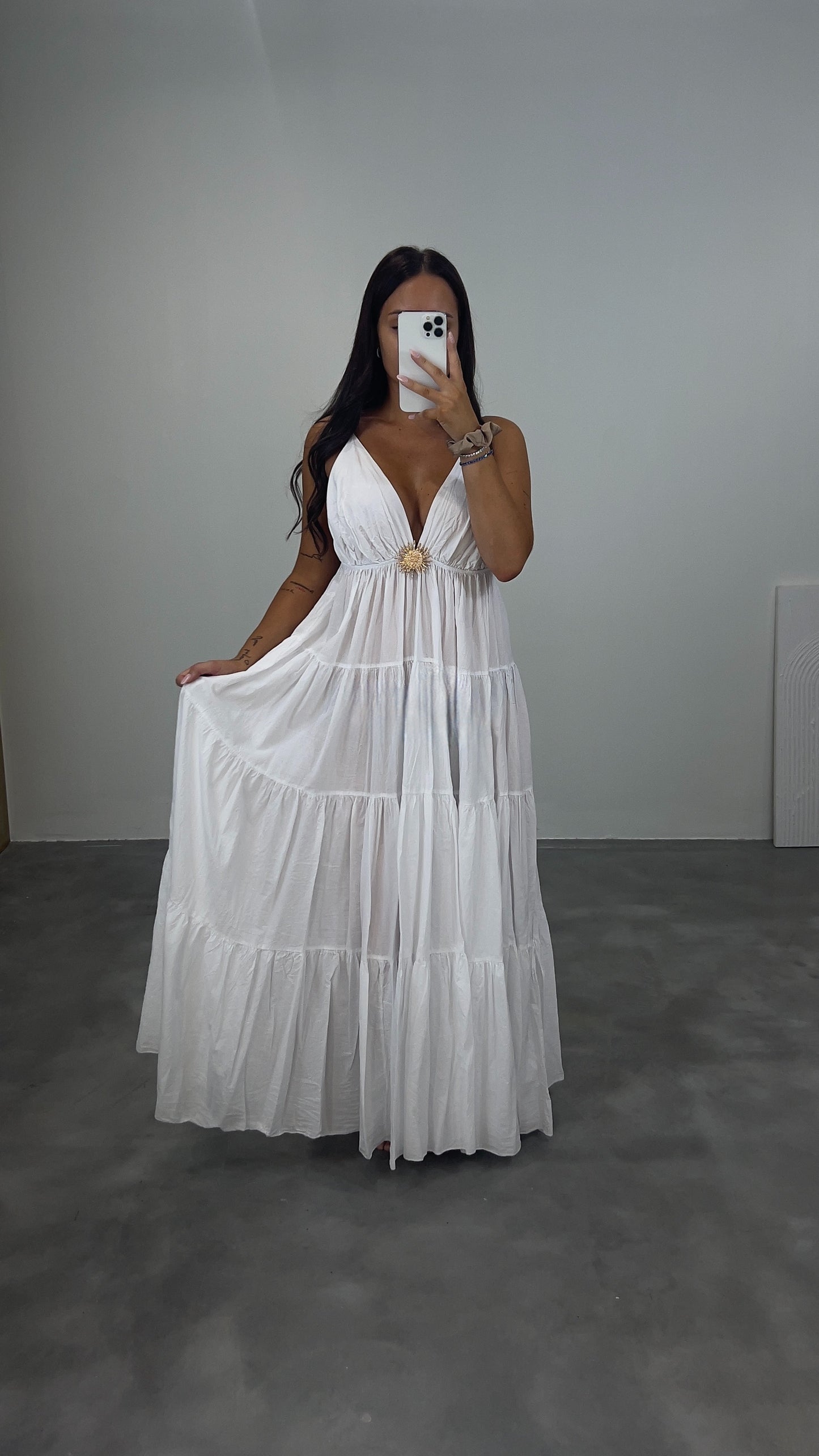 Robe soleil blanche