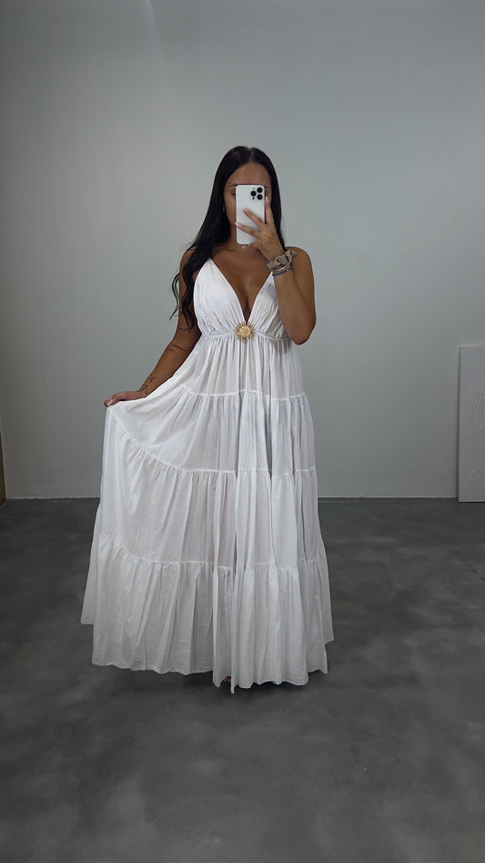 Robe soleil blanche