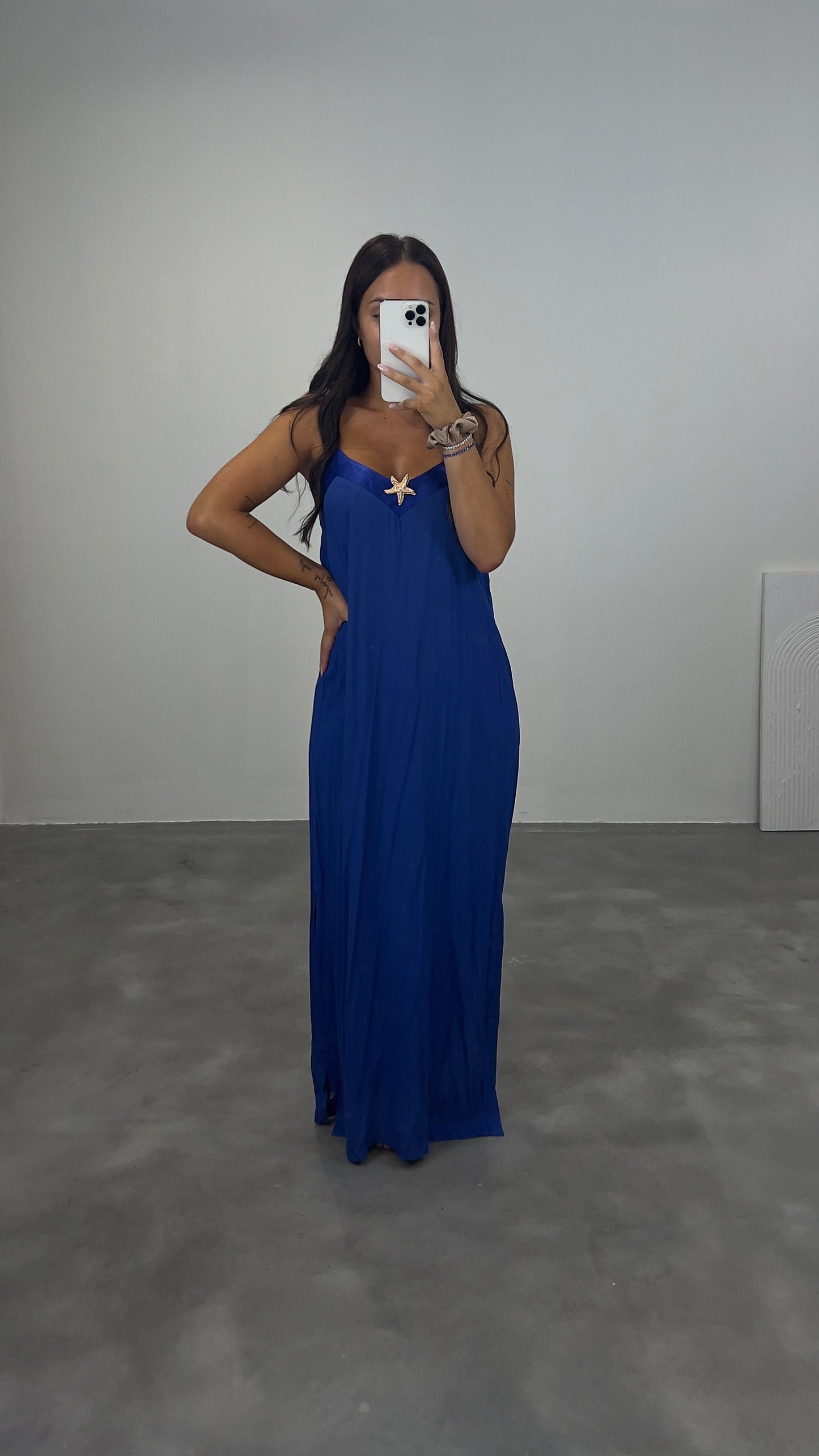 Robe étoile bleu