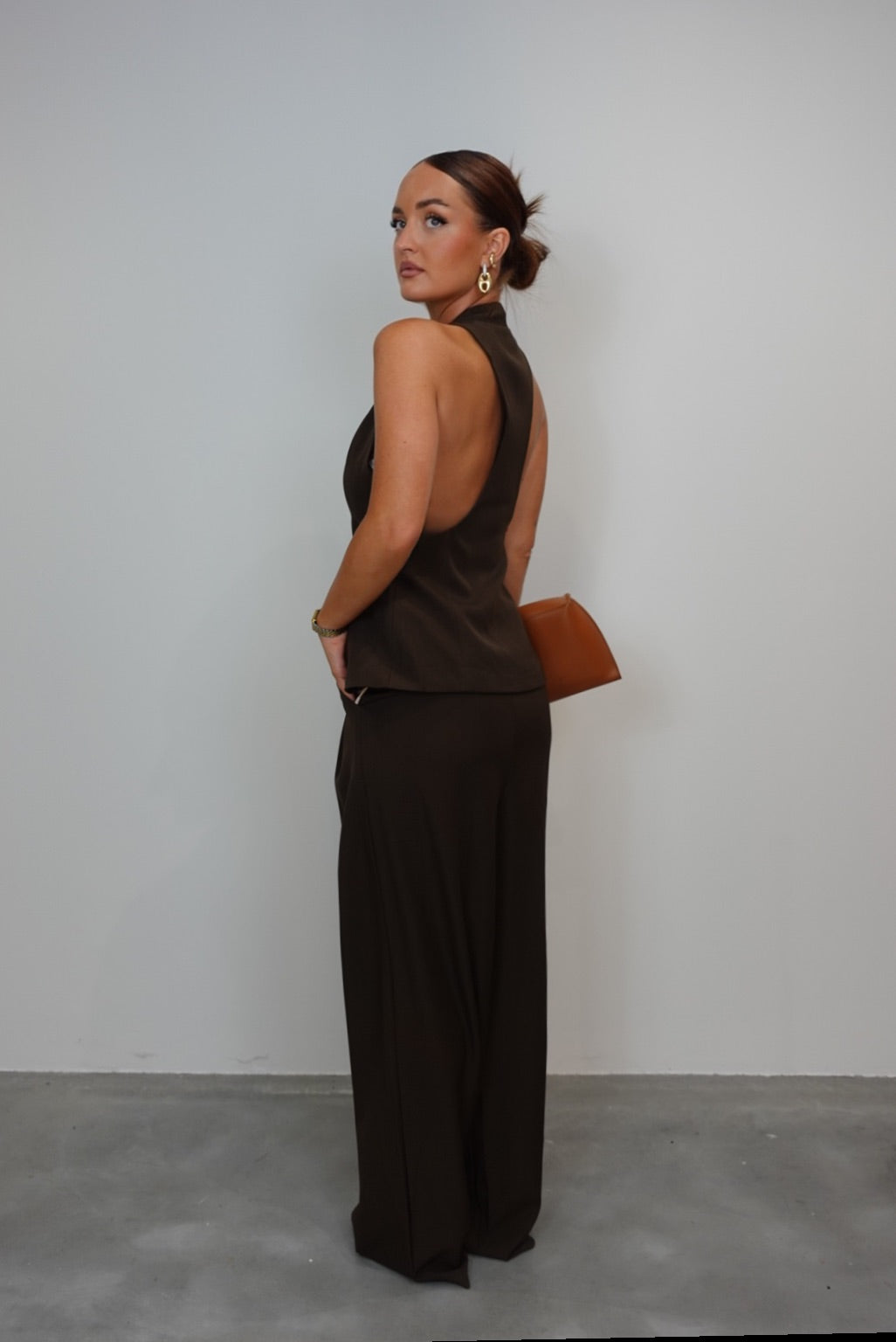 Ensemble costume - chocolat