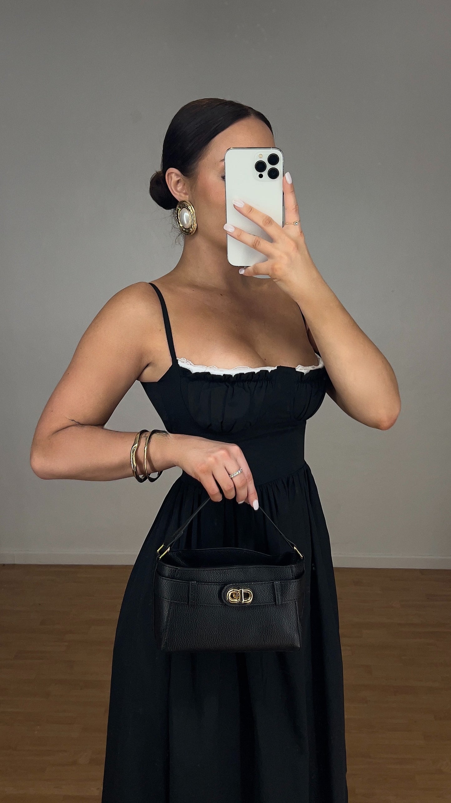 Robe corset - noire