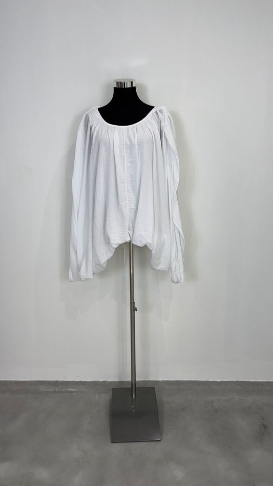 Haut volants blanc