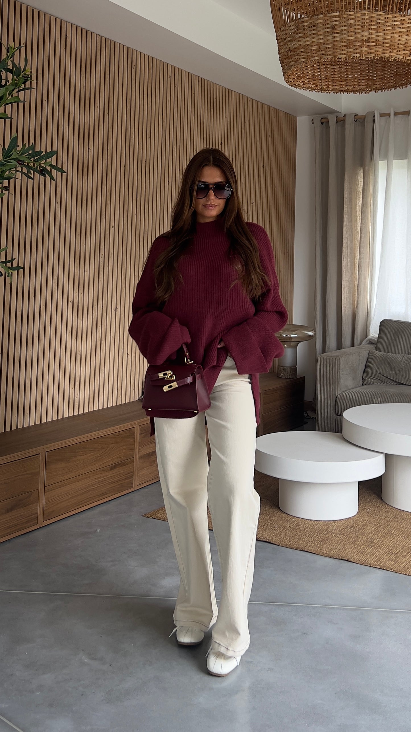 Pull loose - bordeaux