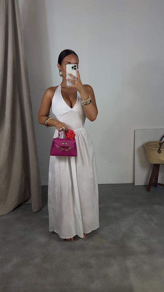 Robe corset PALMA - blanche