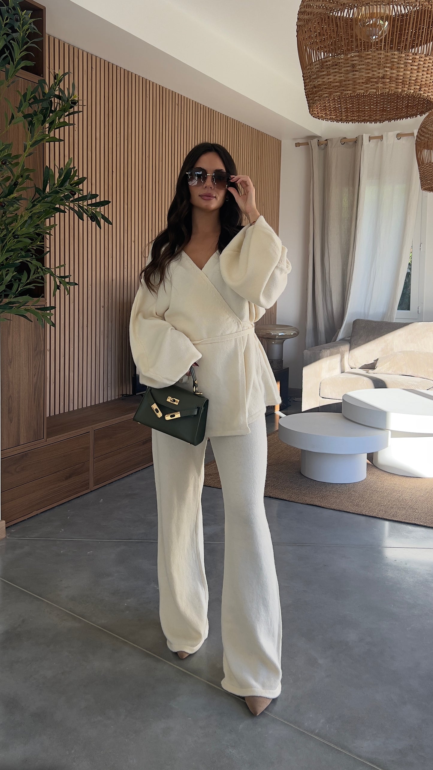 Ensemble tout doux - ivoire