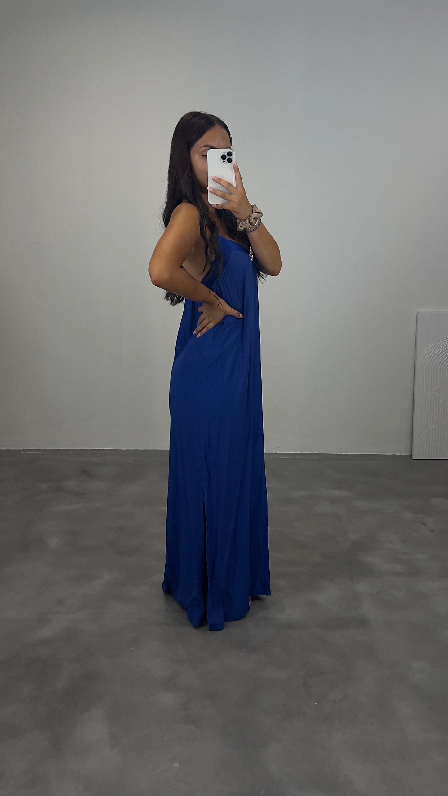Robe étoile bleu