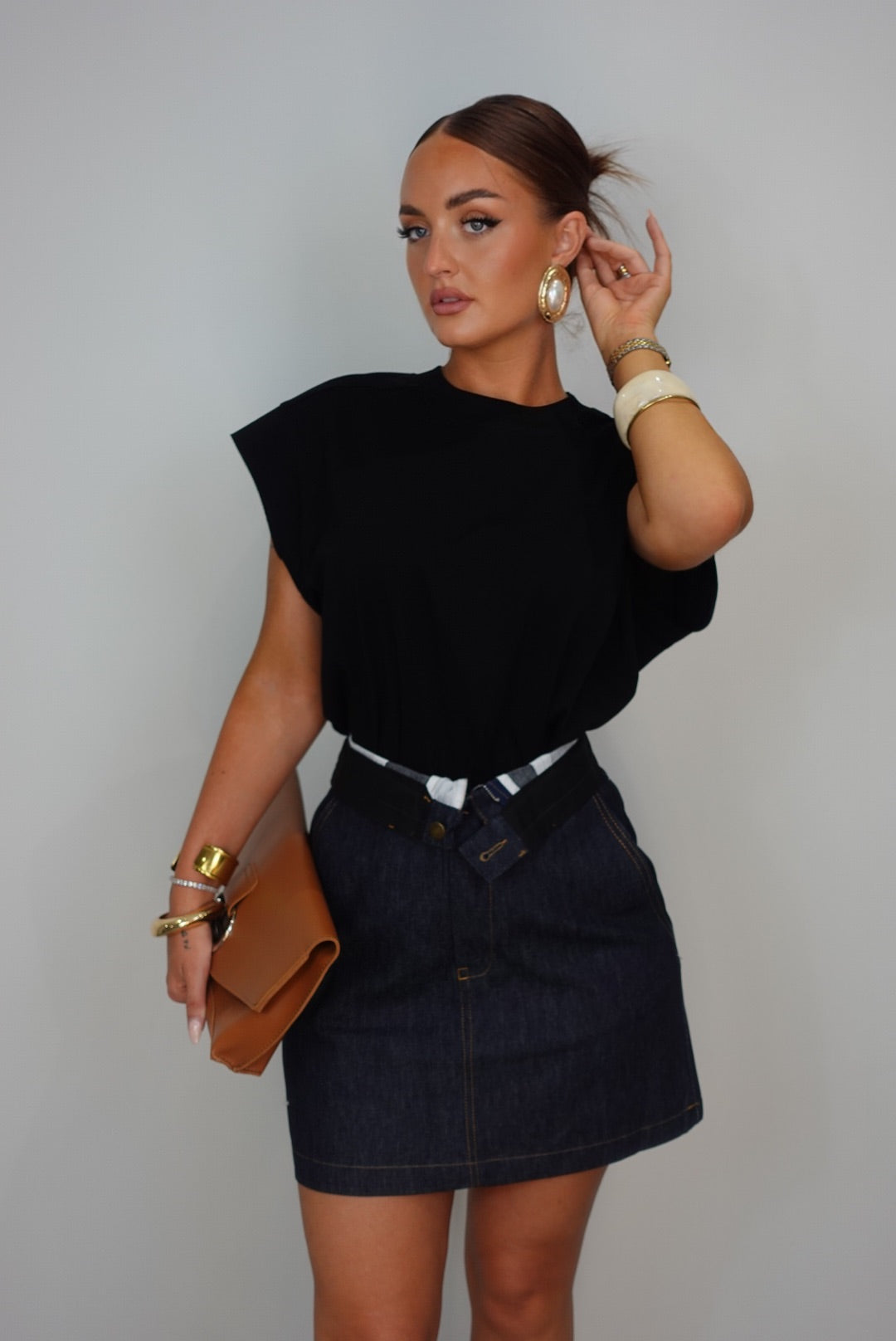 Robe t-shirt - jean