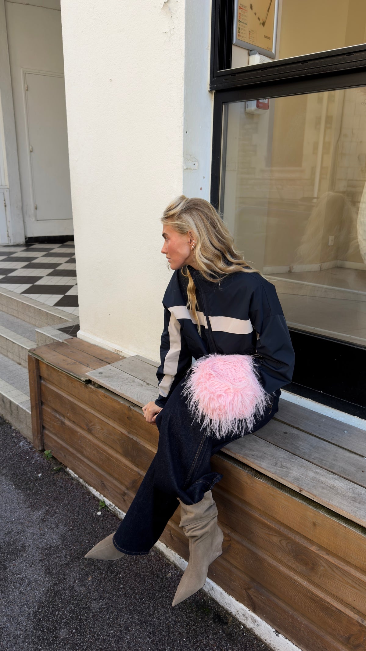 Sac froufrou - rose